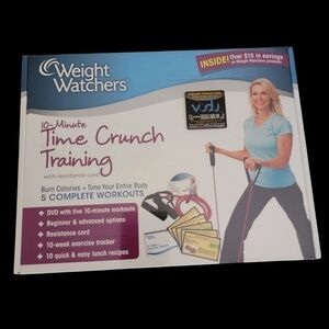 Weight Watchers 10‎ Minute Time Crunch Training 5 Workouts DVD Brand New